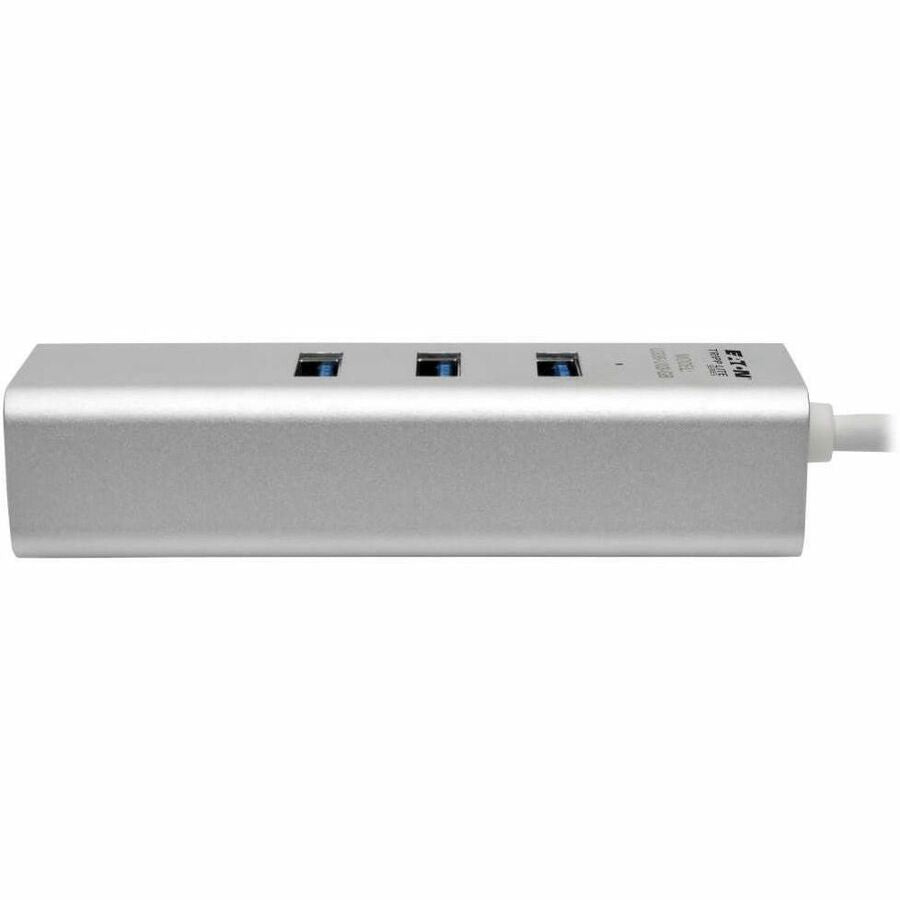 Eaton Tripp Lite Series U336-U03-GB USB 3.0 Gigabit Ethernet Network Adapter with 3-Port USB Hub