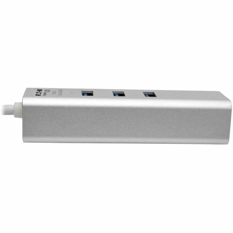 Eaton Tripp Lite Series U336-U03-GB USB 3.0 Gigabit Ethernet Network Adapter with 3-Port USB Hub