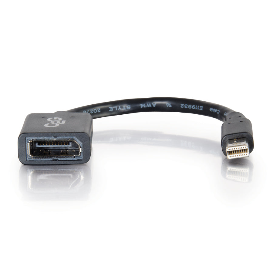 Legrand Group C2G Mini DisplayPort to DisplayPort Adapter Converter - 6 Inch
