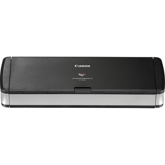Canon imageFORMULA P-215II Sheetfed Scanner - Portable 600 dpi Color Document Scanner with Duplex and Card Reading