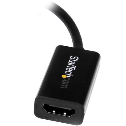 StarTech.com Mini DisplayPort to HDMI Adapter MDP2HD4KS – 4K 30Hz Active Video Converter for Ultra HD Displays