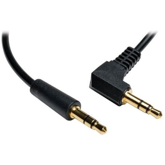 Eaton Tripp Lite Series 3.5mm Mini Stereo Audio Cable with Right-Angle Plug - 1 ft.