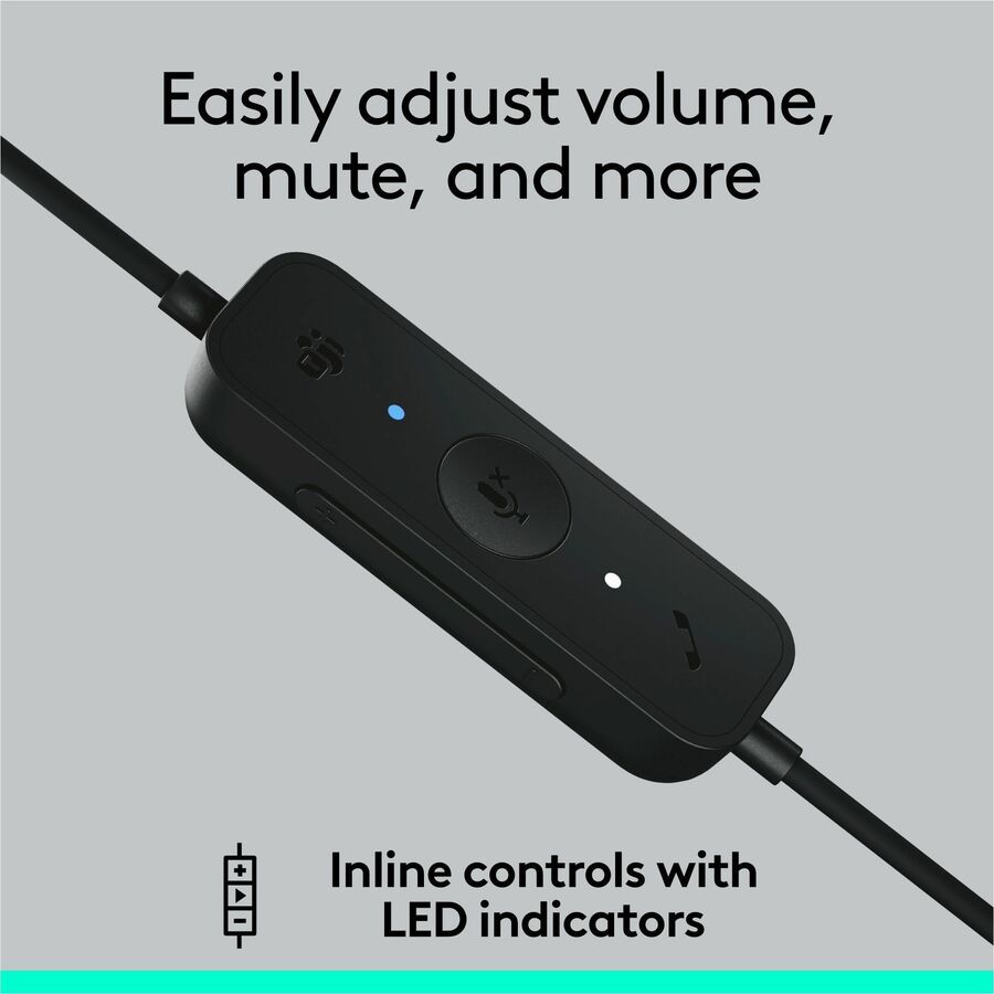 Logitech H570e USB Mono Headset for Business Communication