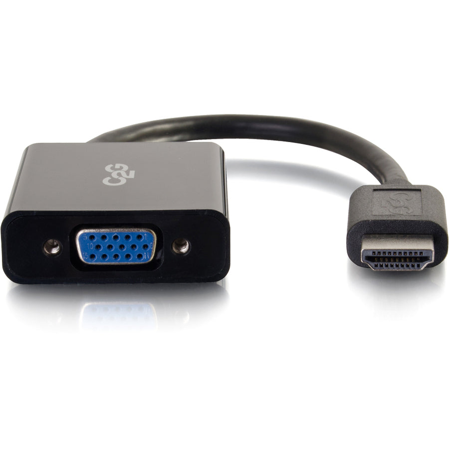 C2G HDMI to VGA Adapter - HDMI to VGA Converter Adapter with 1080p Support - Legrand Group Part 41350