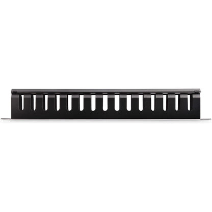 StarTech.com CMDUCT1UX 1U Horizontal Finger Duct Rack Cable Management Panel with Cover