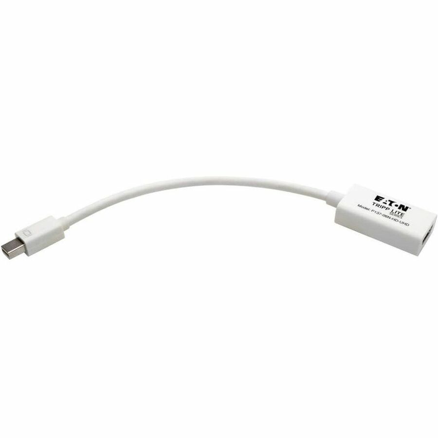 Eaton Tripp Lite Series P137-06N-HD-UHD Mini DisplayPort to UHD HDMI Adapter - 6 Inch