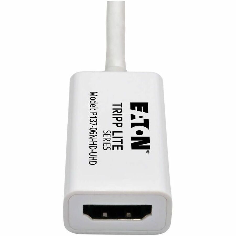 Eaton Tripp Lite Series P137-06N-HD-UHD Mini DisplayPort to UHD HDMI Adapter - 6 Inch