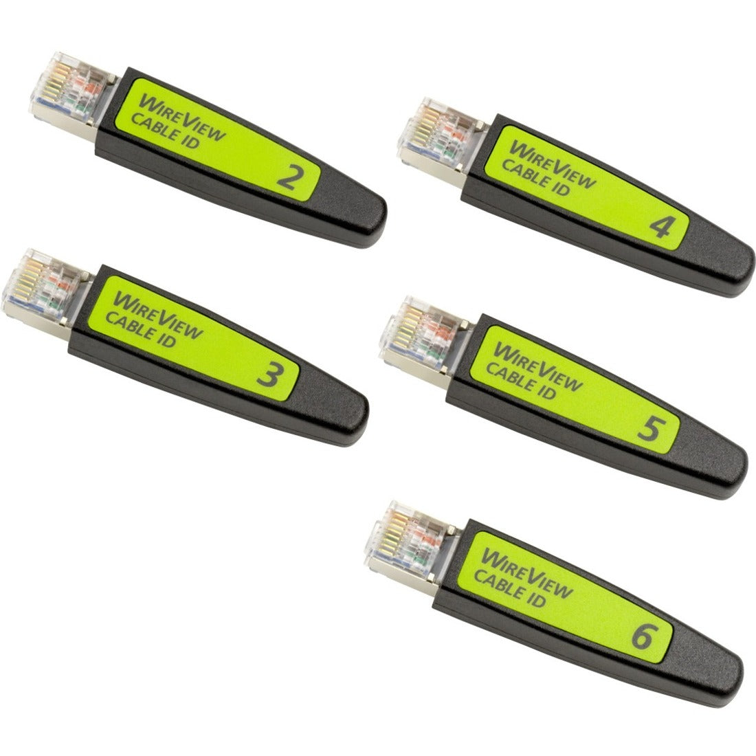 NetAlly WireView Cable IDs #2-6 – Network Cable Testing and Office Identification Accessories