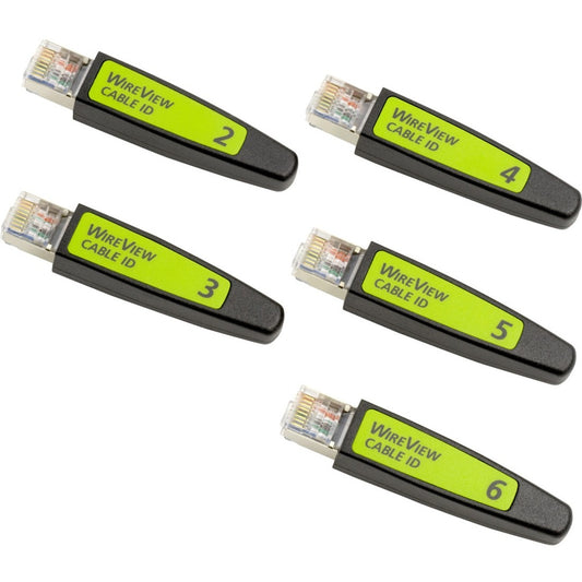 NetAlly WireView Cable IDs #2-6 – Network Cable Testing and Office Identification Accessories