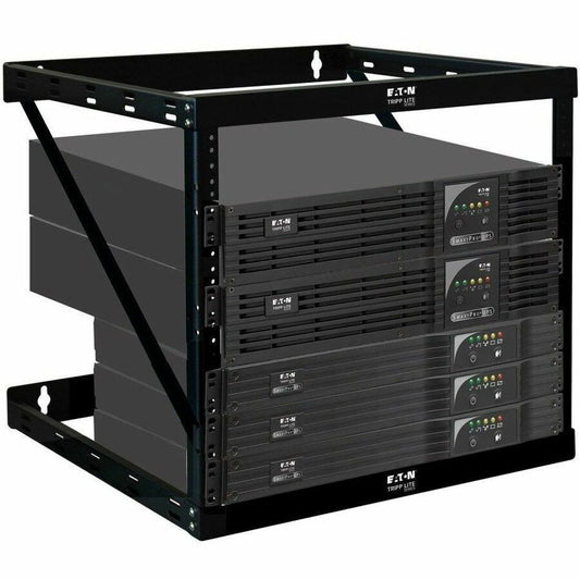 Eaton Tripp Lite Series SmartRack SRWO12UHD 12U Wall-Mount Open Frame Rack for Networking Equipment