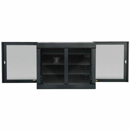 Eaton Tripp Lite Series SmartRack SRW12UHD 12U Wall-Mount Server Rack Enclosure Cabinet