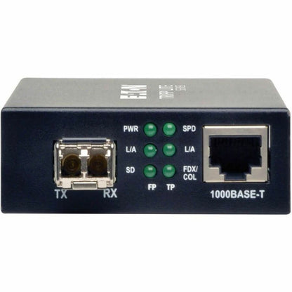 Eaton Tripp Lite N785-001-LC-MM 10/100/1000 Gigabit Ethernet Multimode Fiber Media Converter