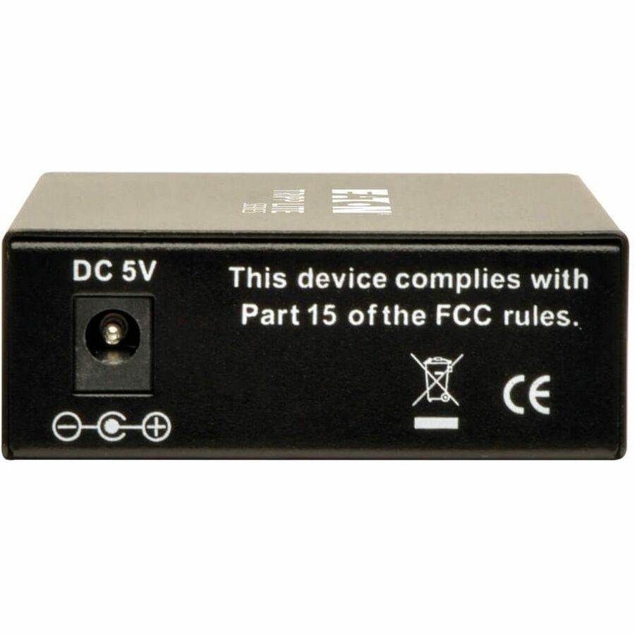 Eaton Tripp Lite N785-001-LC-MM 10/100/1000 Gigabit Ethernet Multimode Fiber Media Converter