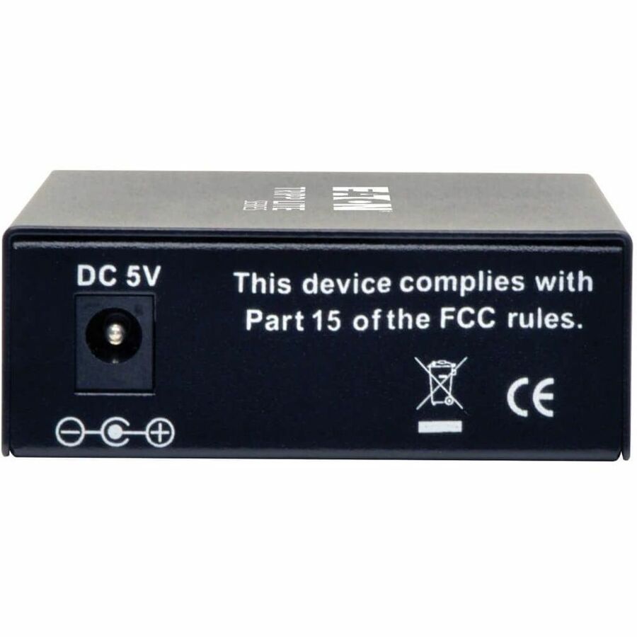 Eaton Tripp Lite Series Gigabit Multimode Fiber to Ethernet Media Converter, 10/100/1000 SC, 550 meters, 850 nm