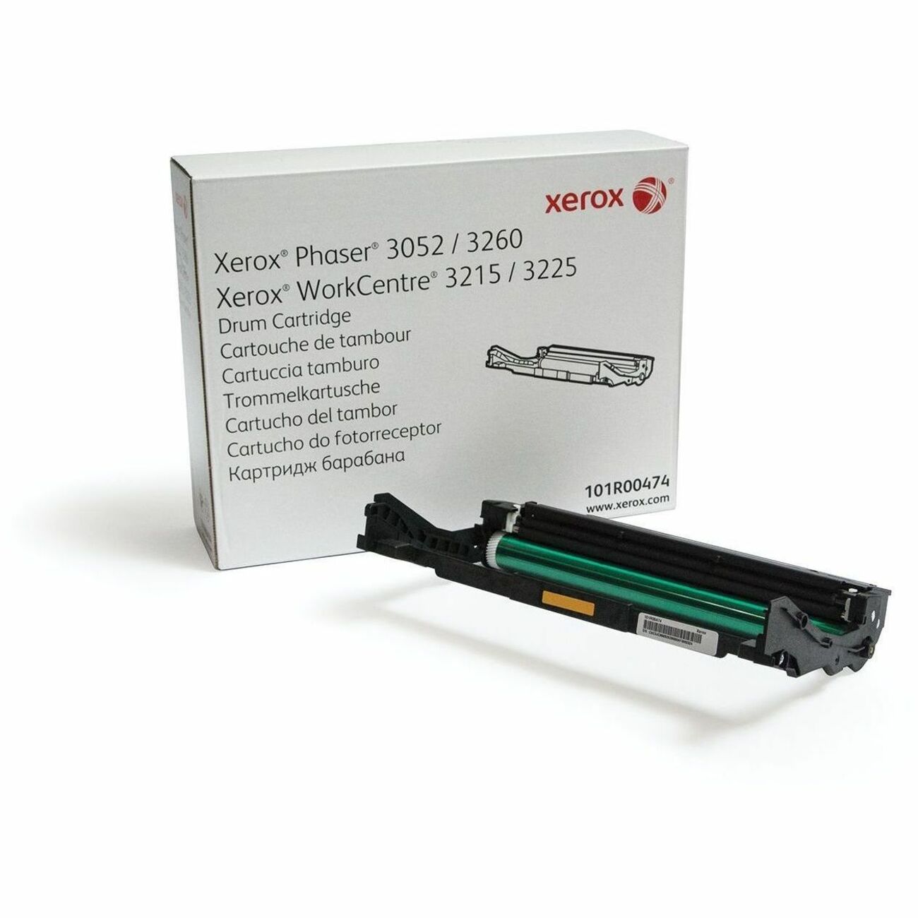 Xerox Original Drum Cartridge for Phaser 3052, 3260 and WorkCentre 3215, 3225 – 10,000 Page Capacity