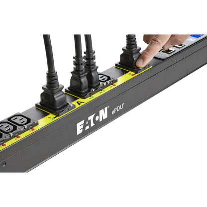 Eaton EMA107-10 Managed Rack PDU with 24 Outlets and Outlet-Level Control