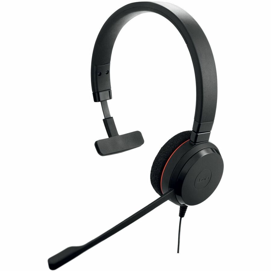 Jabra Evolve 20 UC Mono Over-the-Head Noise-Canceling Headset with USB Adapter