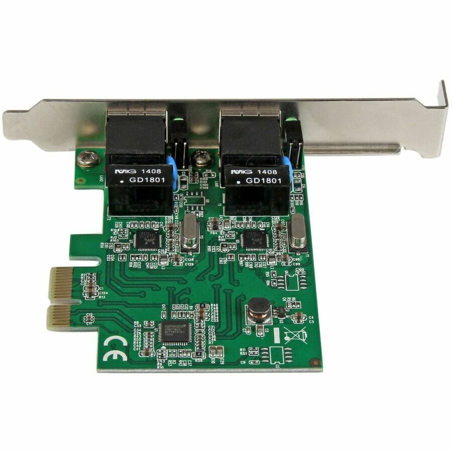 StarTech.com Dual Port PCIe Gigabit Network Adapter Card - ST1000SPEXD4