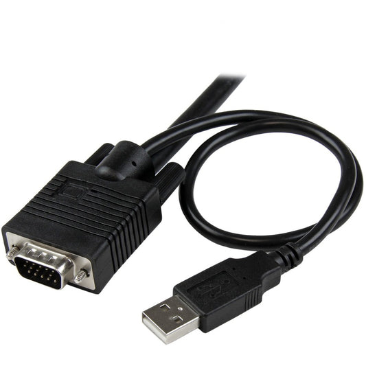 StarTech.com SV211USB 2-Port USB VGA Cable KVM Switch for Dual PC Control