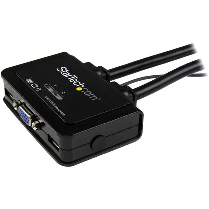StarTech.com SV211USB 2-Port USB VGA Cable KVM Switch for Dual PC Control