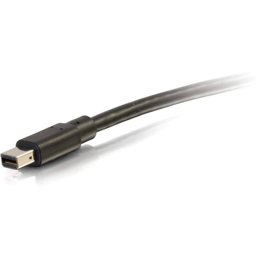 C2G 10ft Mini DisplayPort to DisplayPort Adapter Cable – 4K 30Hz Compatibility for Surface & Laptops