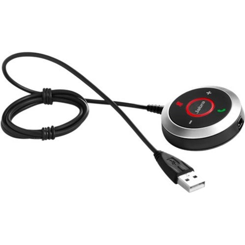Jabra Headset/Headphone Adapter Remote Unit for EVOLVE 40 MS and 80 MS