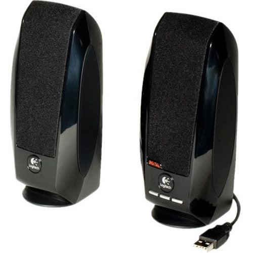 Logitech S150 2.0 Portable USB Speaker System – 1.20 W RMS, Black