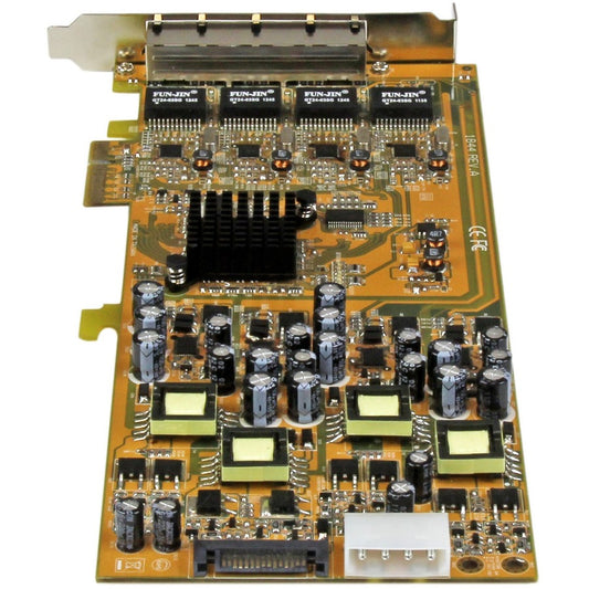 StarTech.com ST4000PEXPSE 4-Port Gigabit PoE PCIe Network Card with Power over Ethernet