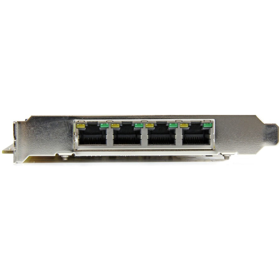 StarTech.com ST4000PEXPSE 4-Port Gigabit PoE PCIe Network Card with Power over Ethernet