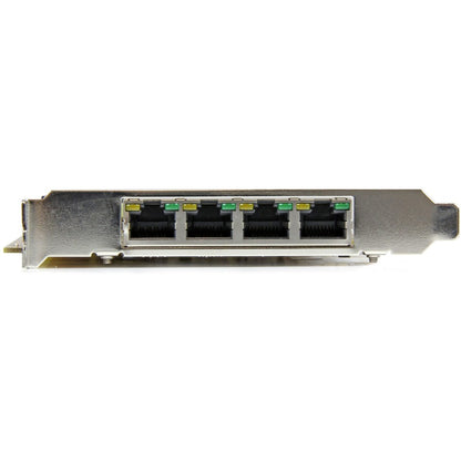 StarTech.com ST4000PEXPSE 4-Port Gigabit PoE PCIe Network Card with Power over Ethernet