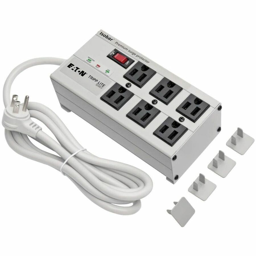 Eaton Tripp Lite Series Isobar 6-Outlet Surge Protector with 6 ft. Cord and 3330 Joules Protection