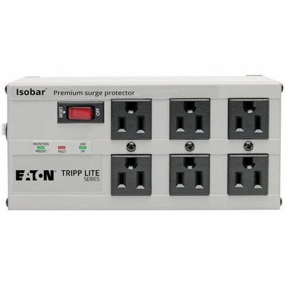 Eaton Tripp Lite Series Isobar 6-Outlet Surge Protector with 6 ft. Cord and 3330 Joules Protection