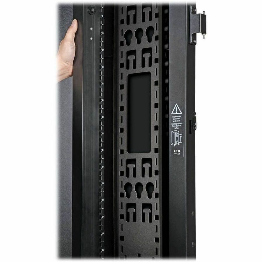 Eaton Tripp Lite Series SRVRTBAR45 45U Vertical Cable Management Bars for SmartRack Enclosures