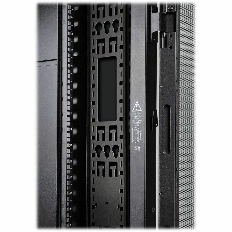 Eaton Tripp Lite Series SRVRTBAR45 45U Vertical Cable Management Bars for SmartRack Enclosures