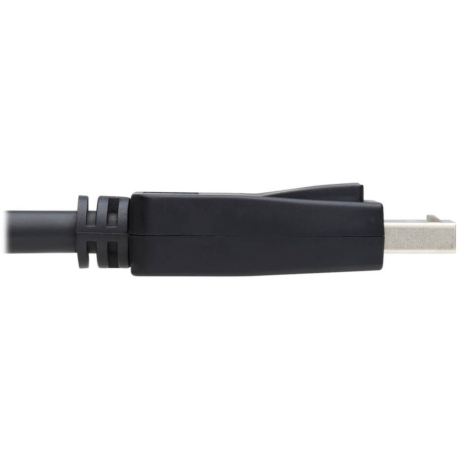 Eaton Tripp Lite Series DisplayPort Extension Cable with Latch – 6 ft, Supports 1080p & 4K @ 60Hz