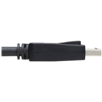 Eaton Tripp Lite Series DisplayPort Extension Cable with Latch – 6 ft, Supports 1080p & 4K @ 60Hz