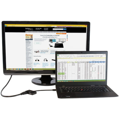 StarTech.com MDP2HDVGA Travel 2-in-1 Mini DisplayPort to HDMI & VGA Adapter