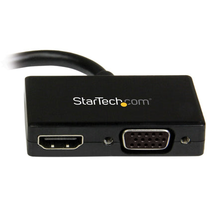 StarTech.com MDP2HDVGA Travel 2-in-1 Mini DisplayPort to HDMI & VGA Adapter