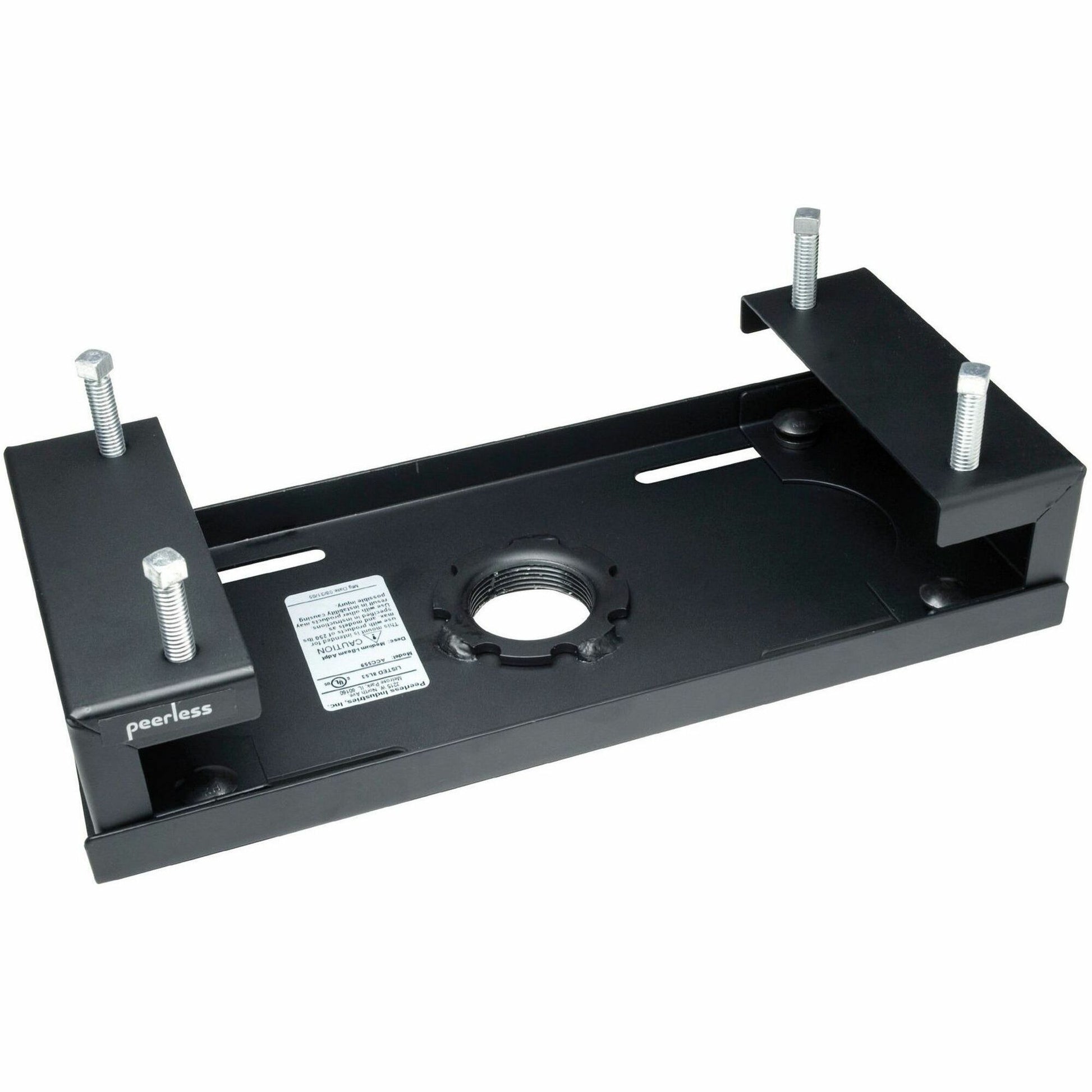 Peerless-AV I-Beam Clamp ACC558 for 4 to 8-Inch I-Beams – Adjustable Ceiling Mount Support