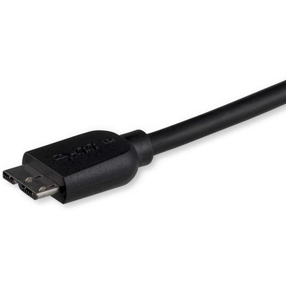 StarTech.com 3m (10ft) Slim SuperSpeed USB 3.0 A to Micro B Cable - M/M
