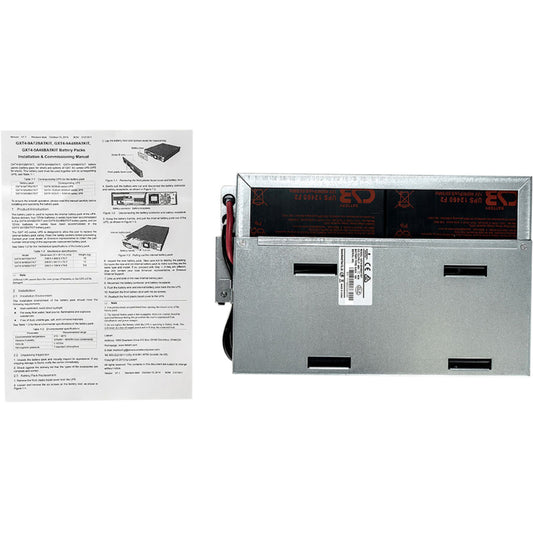 Vertiv Liebert GXT4-9A48BATKIT Hot-Swappable 48V 9Ah Lead-Acid Battery Kit for Liebert GXT4 UPS Systems