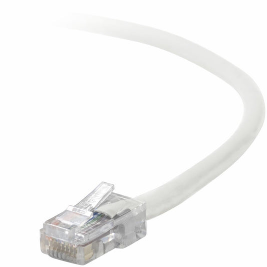 Belkin Cat5e Patch Cable - 1 ft White RJ-45 Male to Male Ethernet Network Cable