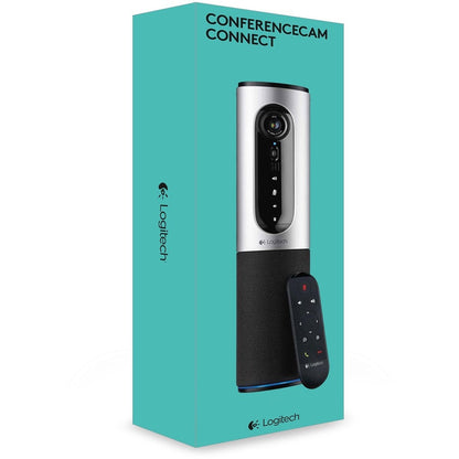 Logitech ConferenceCam Connect Video Conferencing Camera - Silver - USB - Part 960-001013