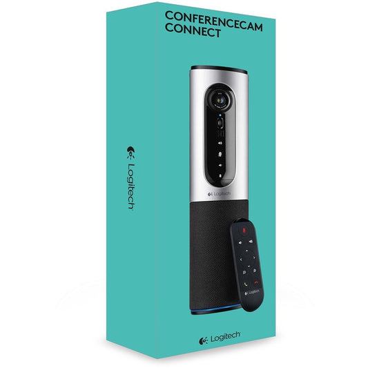 Logitech ConferenceCam Connect Video Conferencing Camera - Silver - USB - Part 960-001013