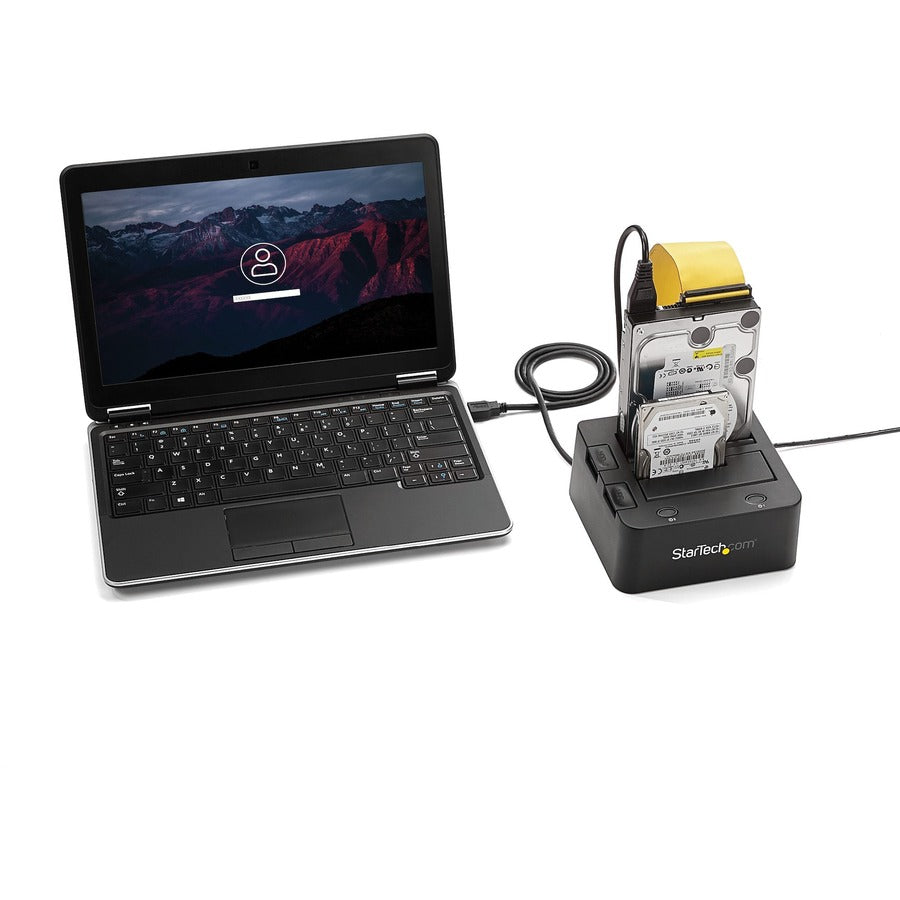 StarTech.com UNIDOCKU33 USB 3.0 Dual-Bay Hard Drive Dock for 2.5/3.5in SATA & IDE Drives