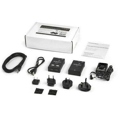 StarTech.com 4 Port USB 2.0 Extender over Cat5/Cat6 - Up to 130 Feet