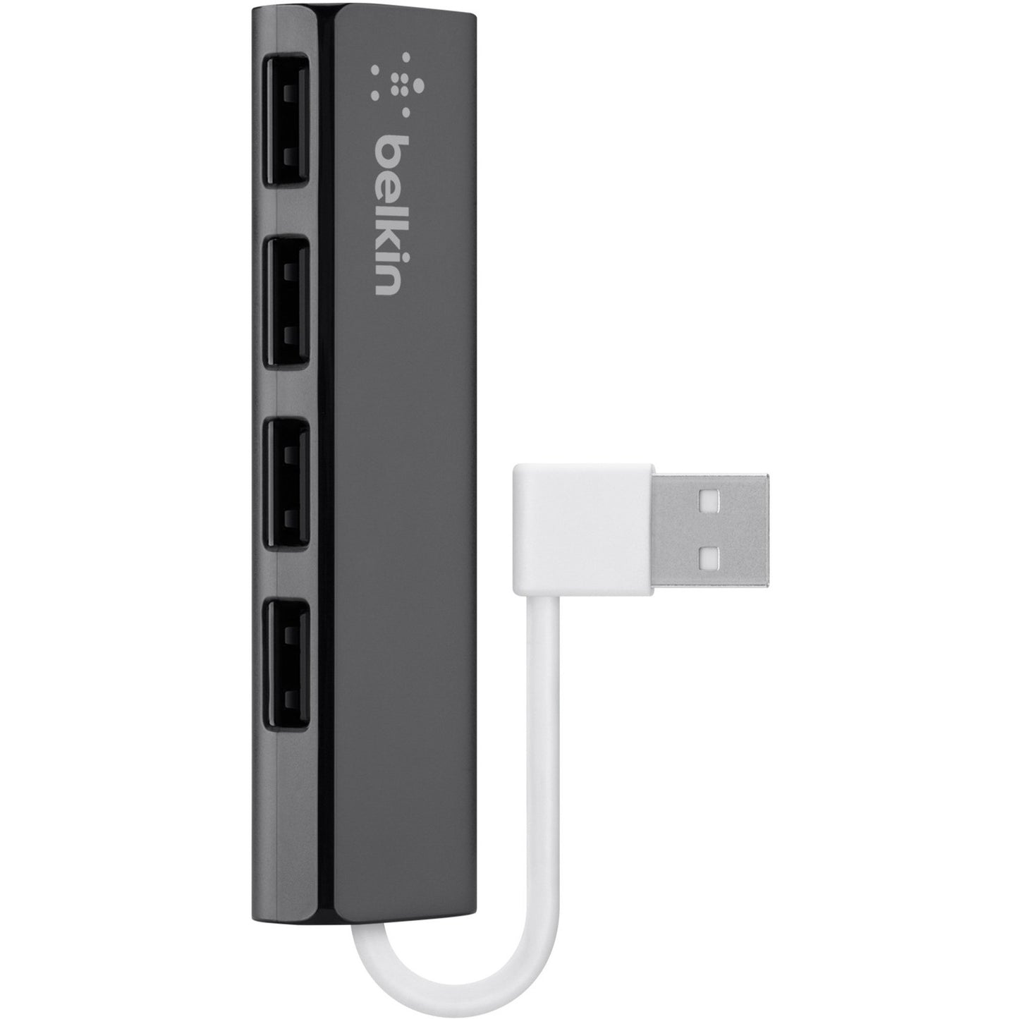 Belkin F4U042BT 4-Port Ultra-Slim Travel USB Hub for Mac and PC