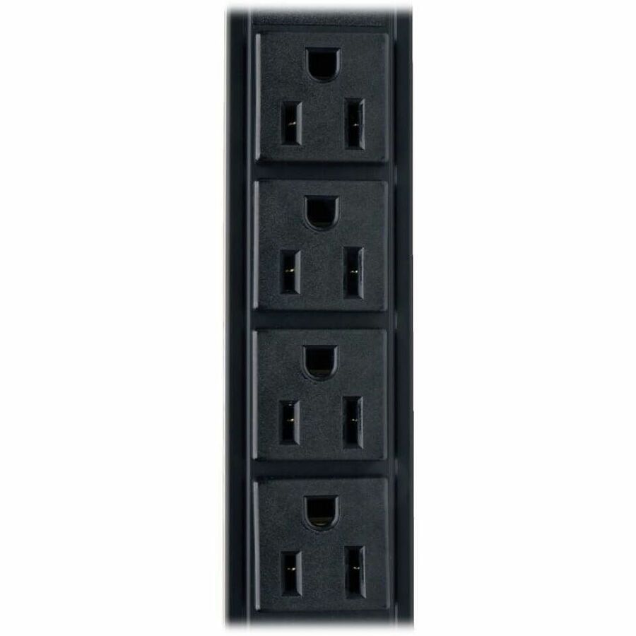 Eaton Tripp Lite Series Metered PDU PDUMV15-24 with 8 NEMA 5-15R Outlets and 15 ft Cord