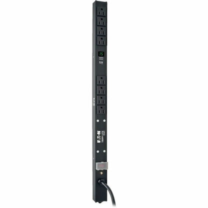 Eaton Tripp Lite Series Metered PDU PDUMV15-24 with 8 NEMA 5-15R Outlets and 15 ft Cord