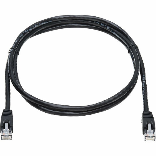 Eaton Tripp Lite Series Cat6a 10G Snagless UTP Ethernet Patch Cable - 5 ft. Black
